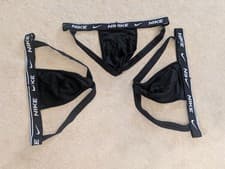 Image of New Without Tags Nike Men's 3 Pack Black & White Jockstraps