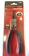 Image of Internal Circlip Pliers 150mm Straight Tip Spring Loaded CT 5083
