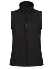 Image of Regatta Flux Ladies Softshell Gilet | Showerproof | Stretch | 3 Colours | 10-20