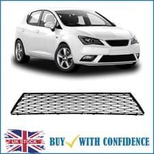 Image of Front Lower Centre Bumper Grille Not For FR Models Fits Seat Ibiza 2012-2017 New