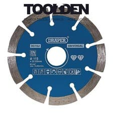 Image of Draper 99782 Segmented Diamond Blade, 115mm