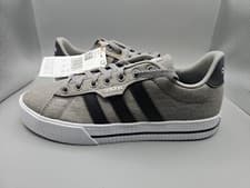 Image of Adidas Daily 3.0 Size UK 7 EU 40 2/3 Men’s Trainers Grey Canvas Brand New 