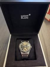 Image of Montblanc 1858 Geosphere Automatic 42mm Stainless Steel Watch, Ref. No. 125872