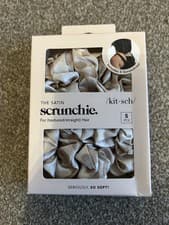 Image of Kitsch The Satin Scrunchie For Textured/Straight Hair 5 Pcs BRAND NEW