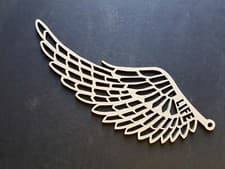 Image of LASER CUT WALL ART - ANGEL WING (SMALL)