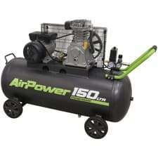 Image of Sealey SAC15030B Air Compressor 150L Belt Drive 3hp
