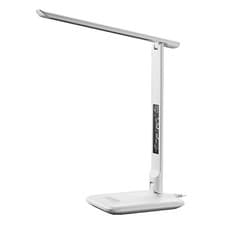 Image of LED Table Lamp Living Room Desk Light Study White Matt Modern Dimmable 4000K