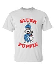 Image of SLUSH PUPPIE LOGO T-SHIRT ICE CREAM GOOD HUMOR FLAVOR SMOOTHIE RETRO