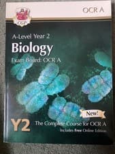 Image of A level Year 2 Biology Exam Board: OCR A, The complete course for OCR A  New