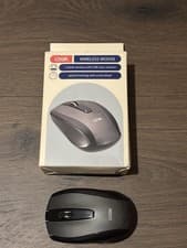 Image of Logik L3BWLM23 Wireless Mouse Optical Tracking, Black/Grey with USB Receiver
