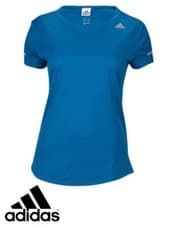 Image of ADIDAS Womens Climalite Sequencials Performance Running Tee Shirt - Top