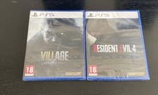 Image of PS5 Resident Evil Games 8 Village and 4 Remake BOTH Brand new & sealed FAST POST