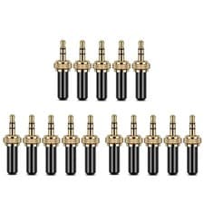 Image of 15Pcs 3.5mm Plugs Metal Connector  3.5mm Screw Lock Stereo Jack Plug with2894