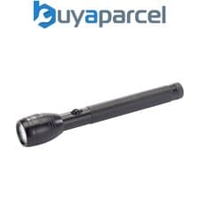 Image of Draper 81109 LED Aluminium Hand Torch, 5W, 20 Lumens, 2 x AA Batteries Required
