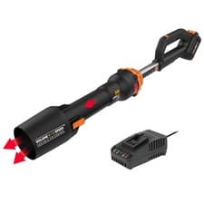 Image of Worx LeafJet PowerShare 20V Brushless Cordless Compact Leaf Blower WG543E