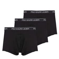 Image of Polo Ralph Lauren Classic 3-Pack Trunks Black