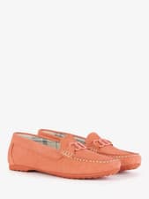 Image of BNWT Barbour Astrid Loafers - Red UK 6/Eu39 RRP: £90