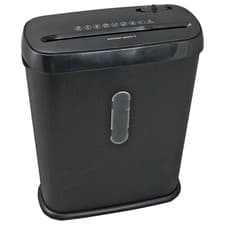 Image of ProAction Paper Shredder 5 Sheet 10 Litre Strip Cut A4 Auto on Reverse