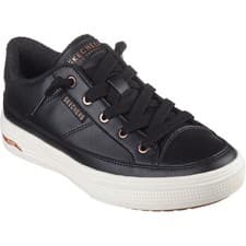 Image of Skechers Arch Fit Arcade On My Way Polyurethane Women's Black Trainers New