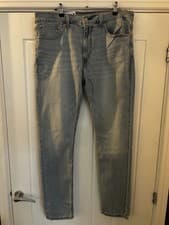 Image of Men's Levi's Performance 512 36W/34L Jeans - BNWT Blue Slim Taper Denim Jeans