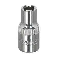 Image of Sealey WallDrive Socket 5.5mm 1/4"Sq Drive Fully Polished - SP14055