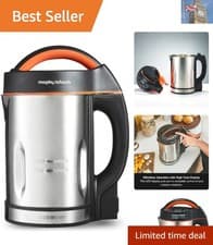 Image of Versatile Soup Maker 1000W - 1.6L Capacity with Smooth, Chunky & Juice Settings