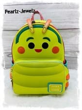 Image of Loungefly Disney A Bugs Life Heimlich Figural Cosplay Caterpillar Mini Backpack