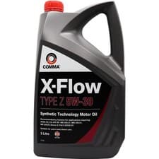 Image of Comma X-Flow Type Z 5w-30 5w30 Fully Synthetic Car Engine Oil - 5 Litres 5L