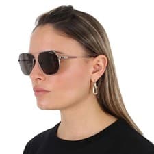 Image of Carrera Grey Pilot Unisex Sunglasses CARRERA 1035/GS 0010./IR 58 CARRERA 1035/GS