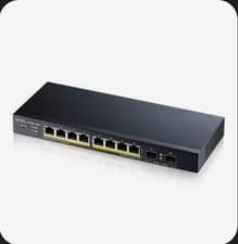Image of Zyxel GS1900-10HP 8-Port Gigabit PoE+ Smart Managed Switch