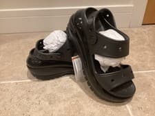 Image of CROCS MEGA CRUSH SANDAL BRAND NEW M5/W7 US 4-5UK BLACK