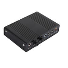 Image of USB 6 Channel 5.1 Audio External Optical Sound Card Adapter SPDIF For PC Laptop