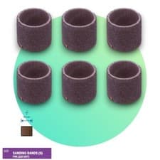 Image of Dremel 432 Sanding Band for 407 Fine 120 Grit Pack of 6 - 2615043232