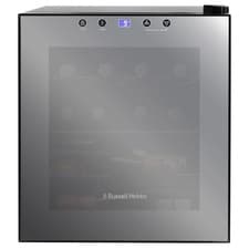 Image of Russell Hobbs 46 Litre 12 Bottle Wine Cooler RH15WC201MR Mirror Black