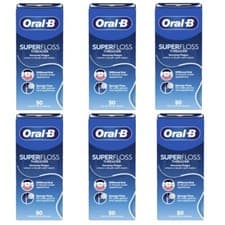 Image of Oral-B SuperFloss Dental Floss - Multibuy Pack of 6