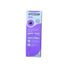 Image of Hycosan Dual Preservative Free Moisturising Dry Eye Drops - 7.5ml pack of 2