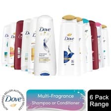 Image of Dove Nutritive Solutions Intensive Repair Shampoo or Conditioner 400ml, 6 Pack