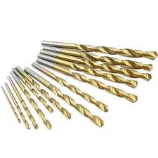Image of HSS Metal Drill Bit TiN Titanium Coated 1.0 mm to 3.9mm in 0.1mm Increments