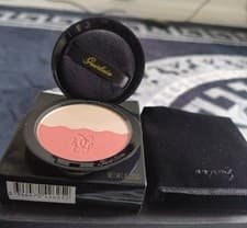 Image of Guerlain Two Tone Blush And Highlighter Duo 03 Soft Coral Genuine New Boxed