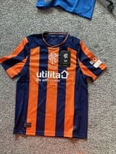 Image of RANGERS KIDS CASTORE THIRD SHIRT , VARIOUS AGES .................... BNWT