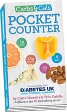 Image of Carbs & Cals Pocket Counter by Chris Cheyette (Paperback Book)