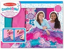 Image of Melissa & Doug Created by Me! Flower Fleece Quilt