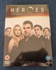Image of DVD Boxset Heroes The Complete Collection New Sealed Damaged