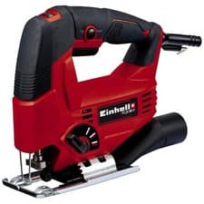 Image of Einhell TC-JS 80/1 Electric Jigsaw 550W 80mm Cut, 45° Mitre Pendulum Action