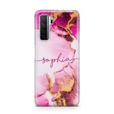 Image of Personalised Marble Phone Case with Name Cover Custom Cases for Nokia Phones