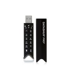 Image of iStorage datAshur PRO2 4GB secure encrypted flash drive - IS-FL-DP2-256-4