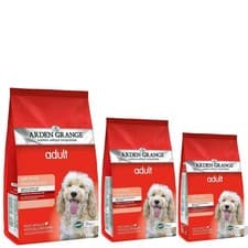Image of Arden Grange Adult Chicken & Rice 2kg 6kg 12kg Premium Complete Dog Food Dry
