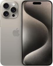 Image of Apple iPhone 15 Pro Max 5G 256GB SIM Free Unlocked Mobile Phone - Natural D