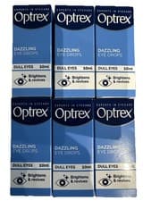 Image of Optrex Dazzling Eye Drops for Dull Eyes - Sparkles Brightens & Revives- 10ml X 6