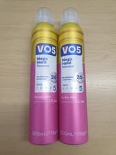 Image of VO5 MEGA HOLD Styling Mousse 200ML X2 JUST £16.49 FREE POST
